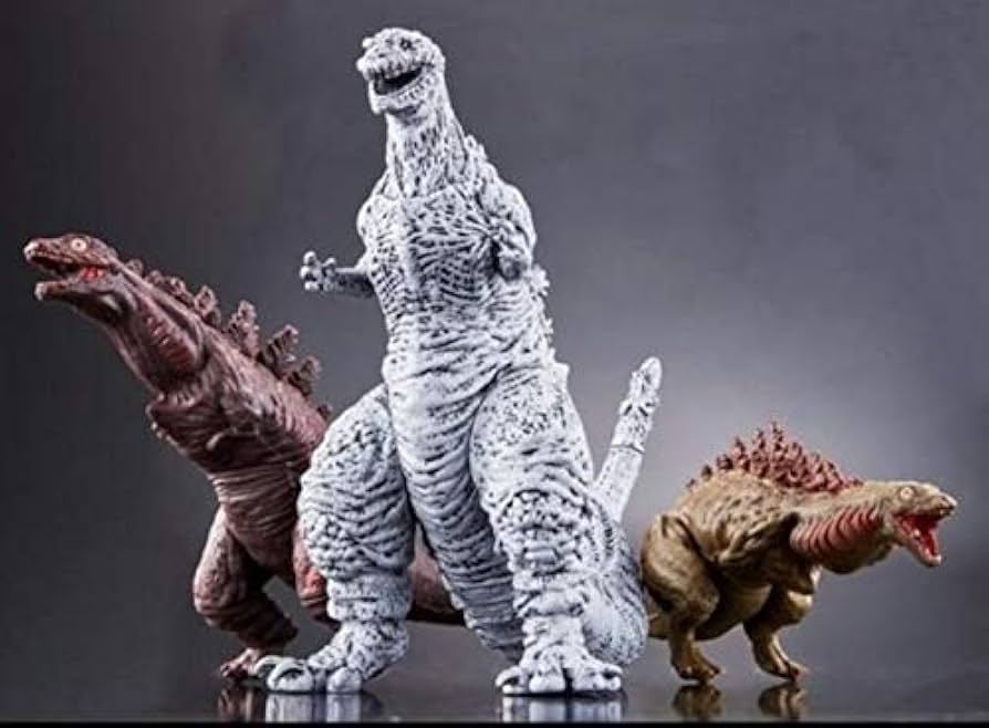 ゴジラザアート　ムービーモンスター ゴジラ　ソフビ　フィギュア 3体セット ゴジラザアート ムービーモンスター ゴジラ ソフビ フィギュア 3